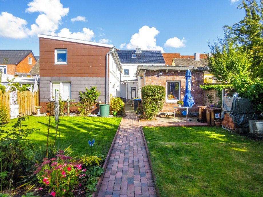 Ansicht Garten Mehrfamilienhaus Eckernf�rde