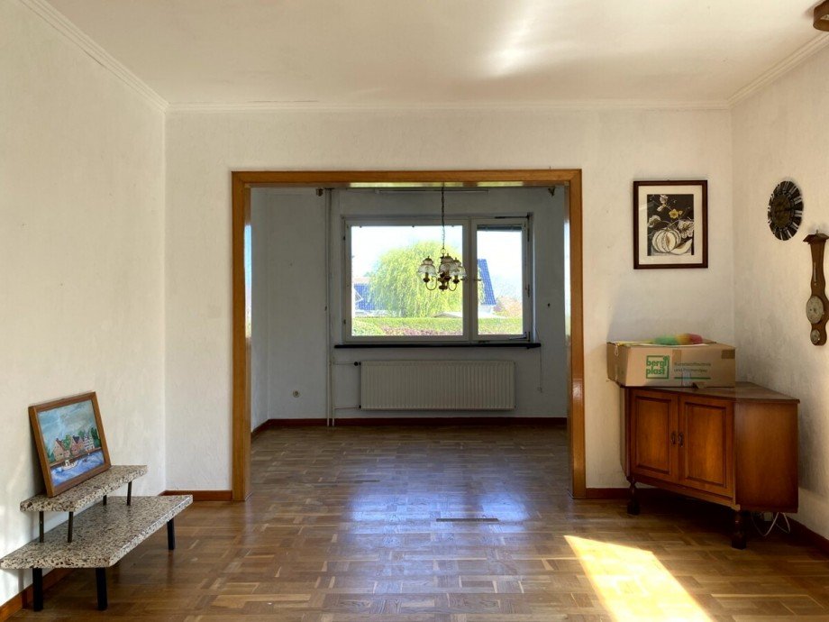 Wohn-Esszimmer Teilansicht Einfamilienhaus S�sel / R�bel