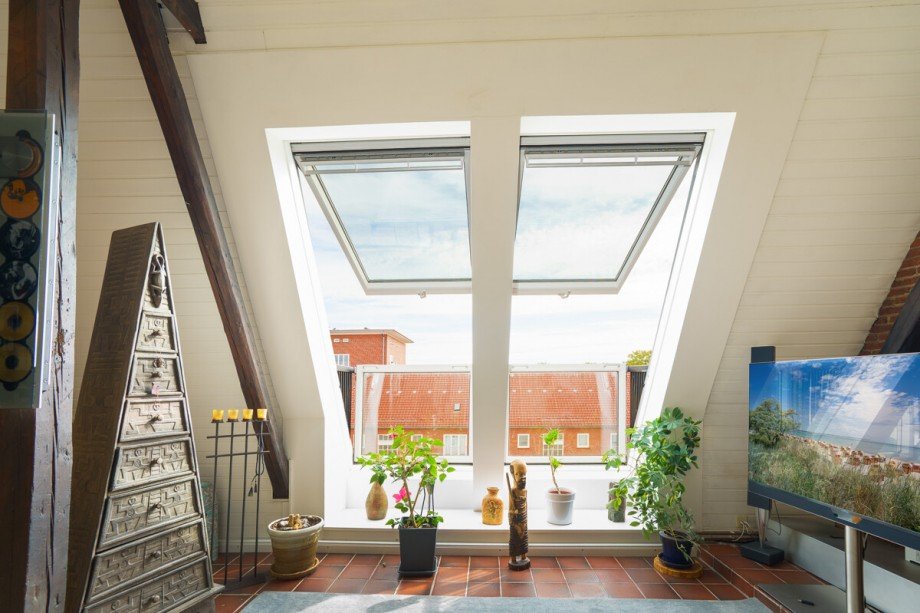 Ausblick Loft-Studio-Atelier Kiel / Bl�cherplatz