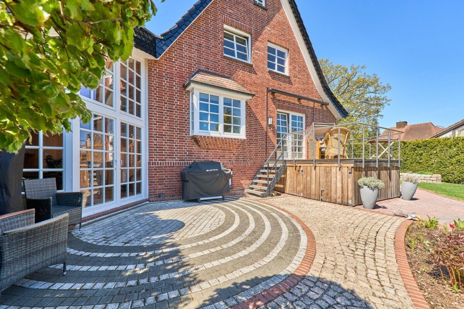 R�ckseite Haus Einfamilienhaus Malente
