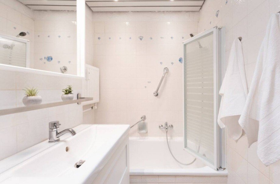 Badezimmer Etagenwohnung Kellenhusen