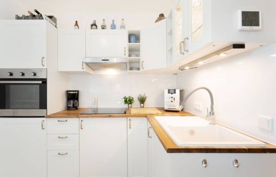 Teilansicht K�che Etagenwohnung Kellenhusen