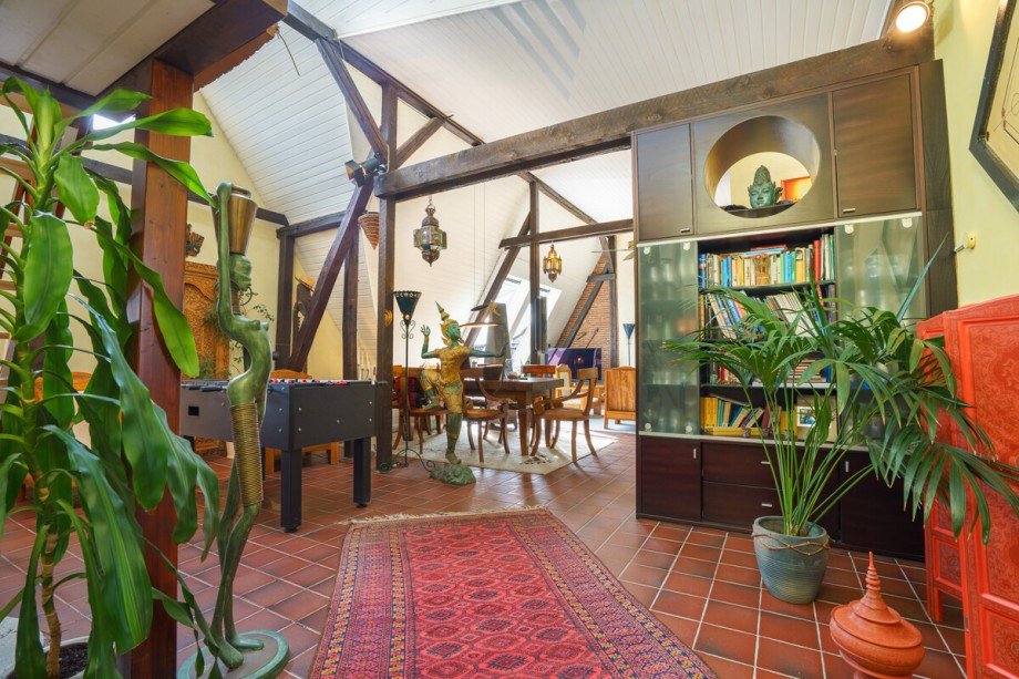 Teilansicht Wohnung Loft-Studio-Atelier Kiel / Bl�cherplatz
