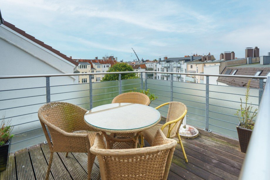 Dachterrasse Loft-Studio-Atelier Kiel / Bl�cherplatz