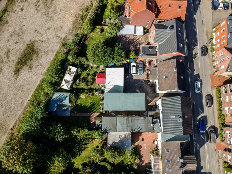 Impression aus der Luft Mehrfamilienhaus Eckernf�rde