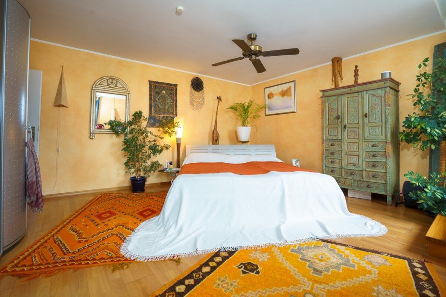 Schlafzimmer Loft-Studio-Atelier Kiel / Bl�cherplatz