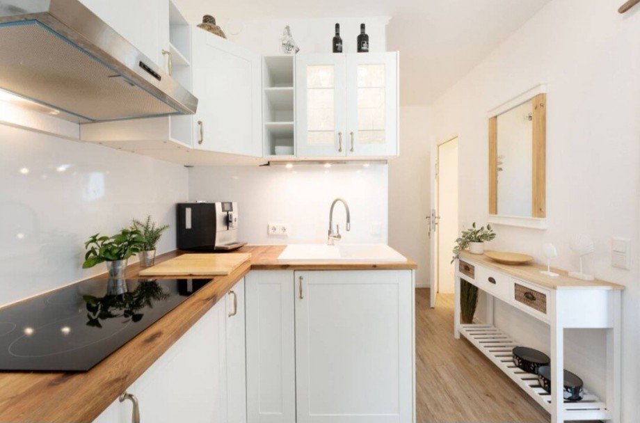 Teilansicht K�che Etagenwohnung Kellenhusen