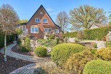 R�ckseite mit Teilansicht Garten Exklusives Anwesen mit G�stehaus, park�hnlichem Grundst�ck und au�ergew�hnlicher Ausstattung