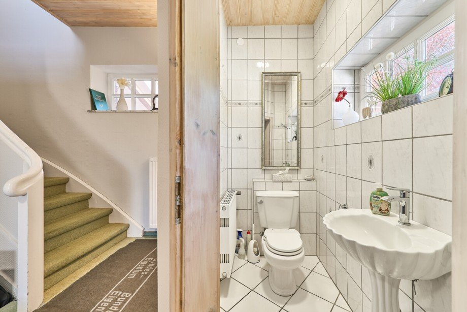 Teilansicht G�ste-WC Einfamilienhaus Malente